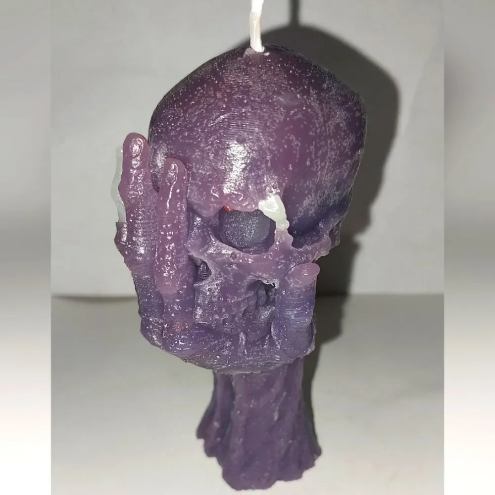 Hand crafted limited edition from our raging skull candle collection